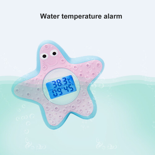Automatisches Seestern-Badtthermometer mit LCD und Temperaturalarm 2