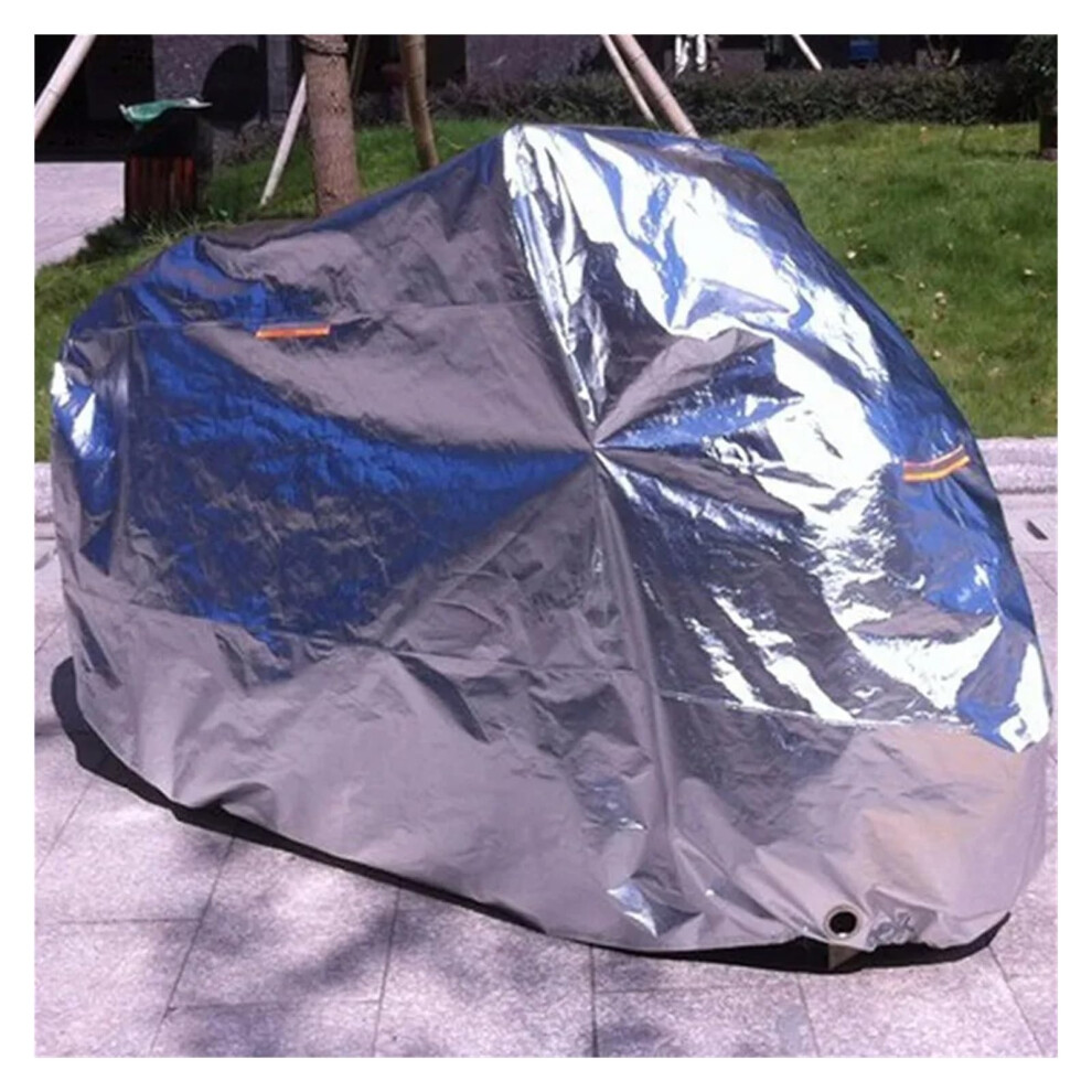 Outdoor Motorbike Covers For Motorbike, Scooter And Bicycle, Waterproof Dustproof Aluminum Foil Insulation Uv Size L 9382693047168