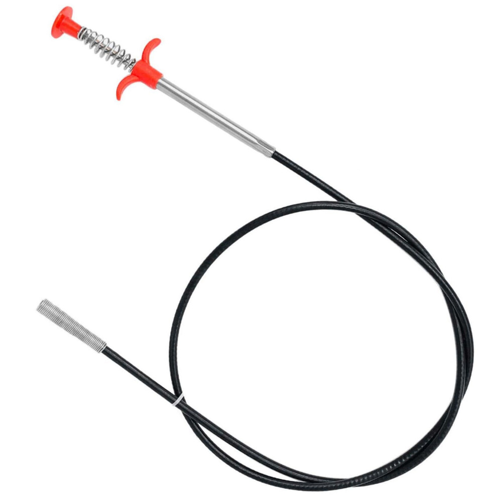Flexible Grabber Pickup Tool 160Cm, Retractable Claw, Snake Hair Clog Remover, Litter Picker For Plugs, Sinks, Toilets 9382693047212