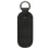 USB Flash Drive Case Leather Dustproof Protector with Stainless Steel Keychain Clip Black 1
