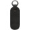 USB Flash Drive Case Leather Dustproof Protector with Stainless Steel Keychain Clip Black 3
