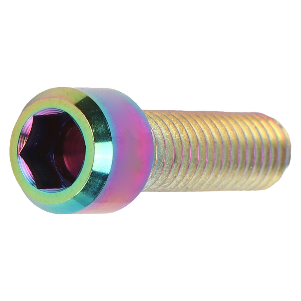 Set Of 4 Titanium M6 X 20Mm Disc Brake Fixing Screws For Mountain Bike Calipers 8401374869088