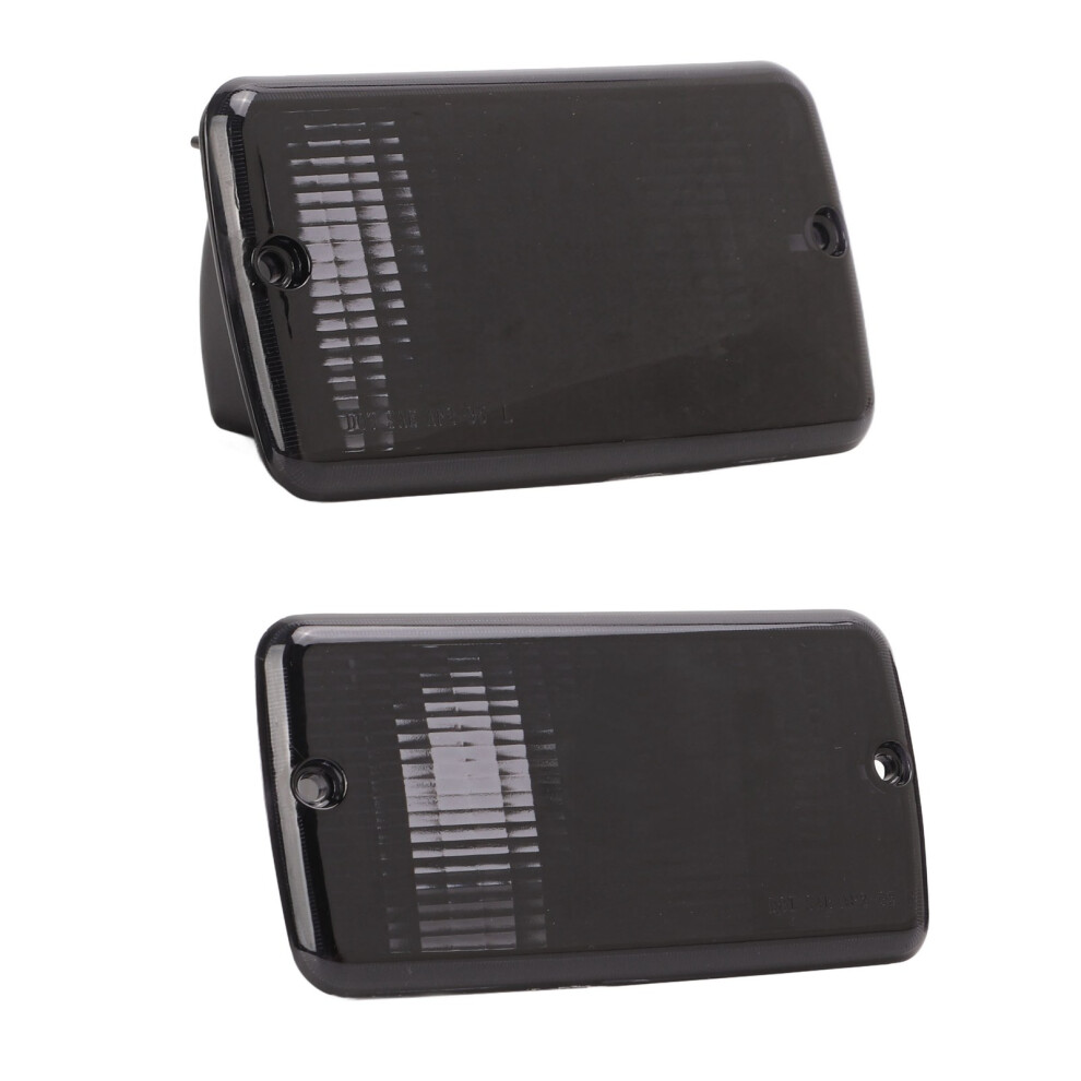 Front Bumper Parking Turn Signal Lamp Housing For Jeep Wrangler Tj 1997-2006 Black 6901374870227