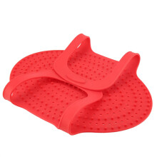 Heat Resistant Silicone Turkey Lifter Non Stick Roasting Sling Dishwasher Safe Red
