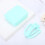 Green Folding Eyebrow Shaping Card Adjustable Cosmetic Tool for Perfect Brows 12