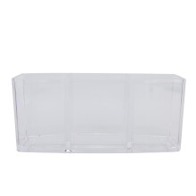 Organizator de machiaj transparent, suport pentru ruj din plastic, organizator multifuncțional pentru casă, delicat, dar durabil, cu capacitate
