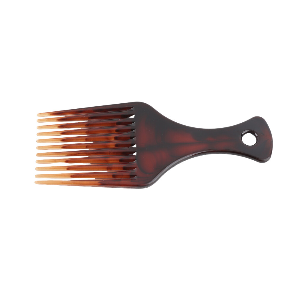 Afro Hair Pick & Fork Comb Plastic Hair Styling Tool for Men & Women