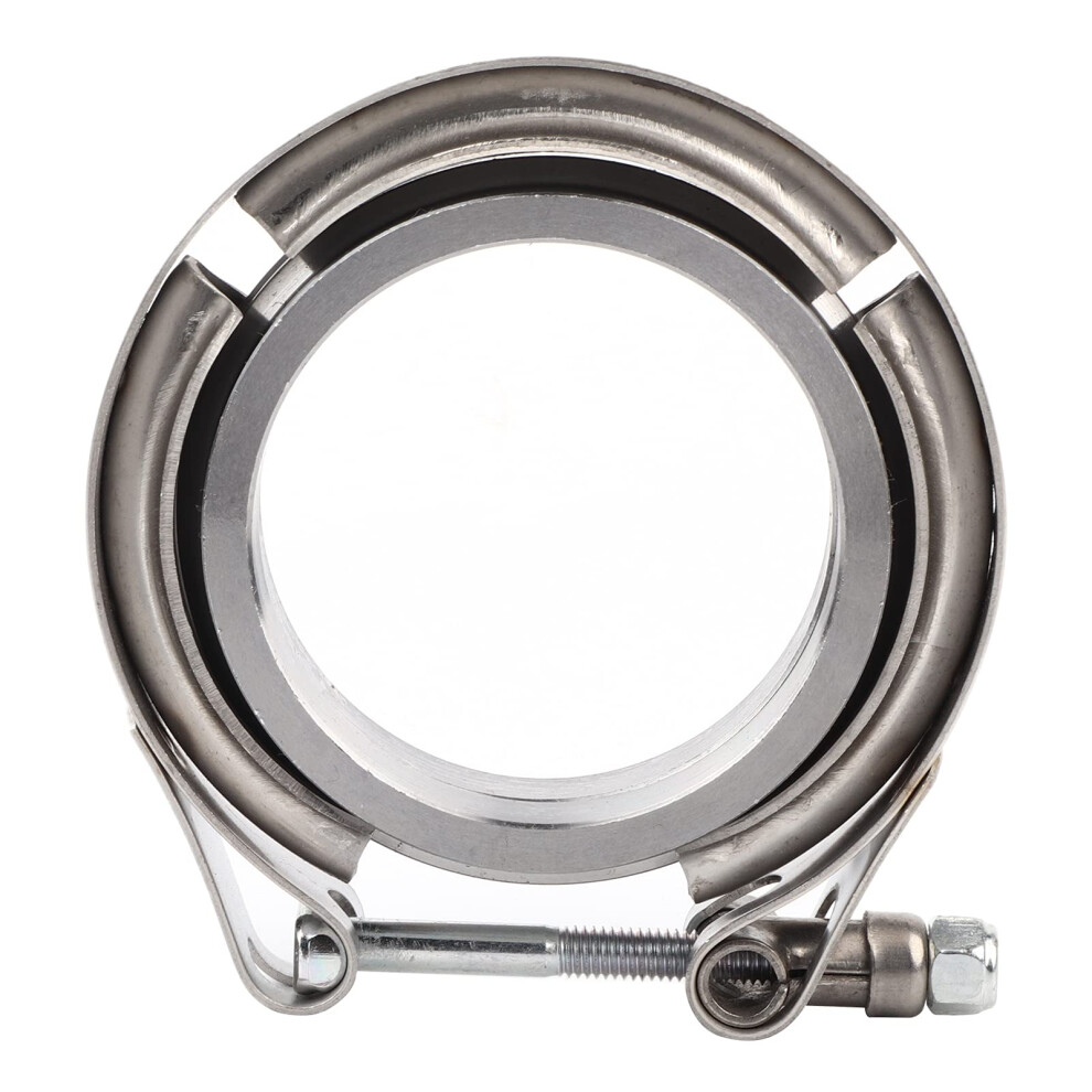 2.5 Inch Turbo Exhaust Downpipe Stainless Steel Vband Clamp Flange Kit For Universal Fit 9199774915816