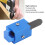 Blue Right Angle Corner Chisel for Woodworking Recessed Hinge & Door Lock Tool 9