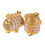 2Pièces Sculptures En Bois Ruche Figurines Déco Rustique 8