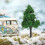 85Pcs Miniature Model Trees Plastic Green for Sand Table Train Scenery 9