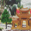 85Pcs Miniature Model Trees Plastic Green for Sand Table Train Scenery 4