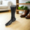 Versatile Black Plastic Male Foot Sock Display Mannequin 5