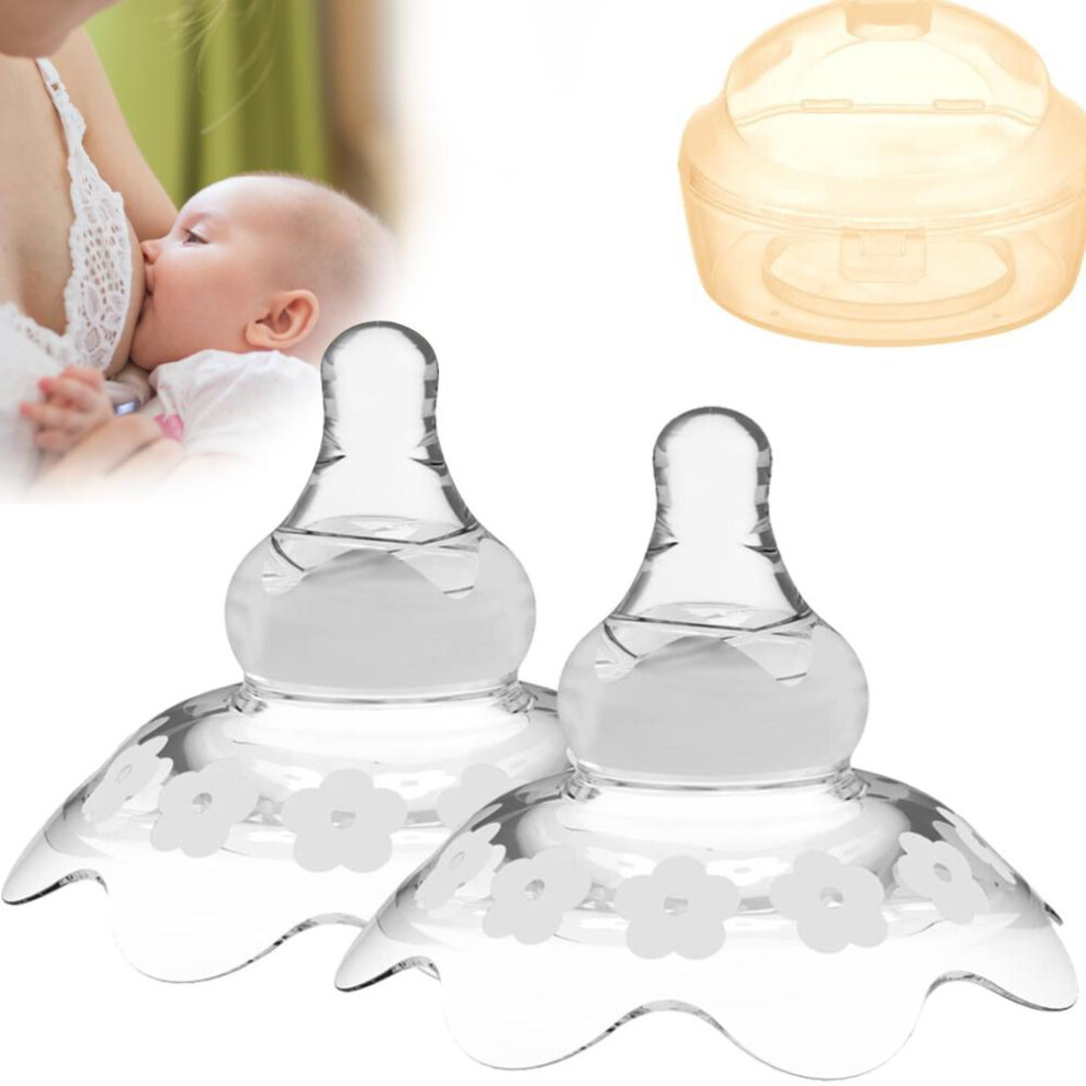 Nursing Nipple Shields For Mothers With Inverted Nipples Featuring Simulation Areola Bump Design Assisting Latch Difficulties Sore Nipples With BPA