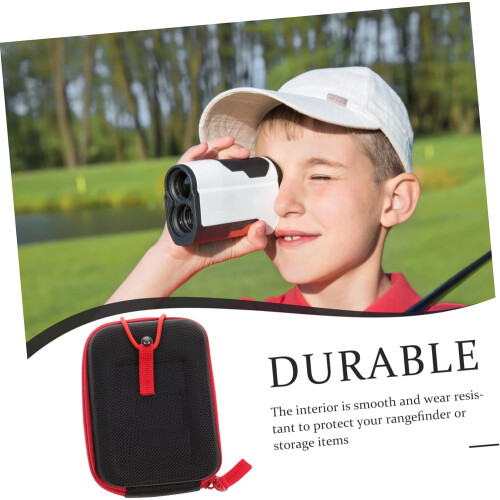 Golf Rangefinder Case with Shockproof EVA Shell and Secure Zipper Closure for Storage 2
