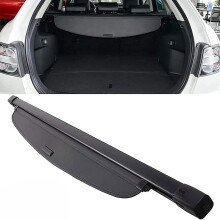 Car Trunk Cargo Cover For Mazda CX7 20112016, Safety Curtain Partition, Parcel Shelf Shade, Luggage Storage Tray