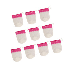 Meshes Pack Of 10 Camping Light Protectors Mosquito Barrier Portable Lamp Covers For Outdoor Use TearResistant