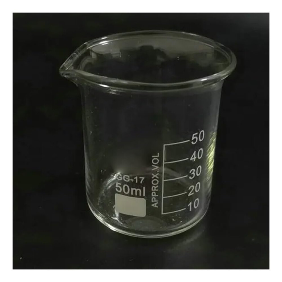 Lab Instruments Equipment Glass Beaker Transparent Graduated 25ml2000ml 1 Pc 1000ml Capacity Borosilicate Glassware