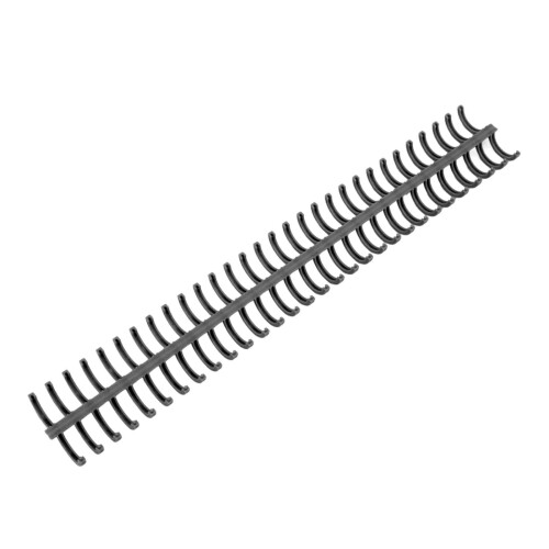 Spiral Binding Coils 130 Sheet Capacity 16mm Diameter 10Pcs Black Handmade 1
