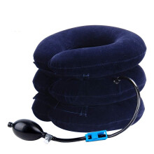 Inflatable Neck Stretcher Collar, Cervical Neck Traction Device, One Size Fits All Necks, Collar Pillow