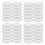 48Pcs Silver Stainless Steel Sprouting Jar Screen Lids Wide Mouth 4