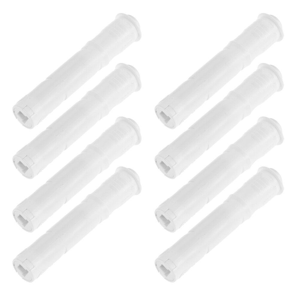 16Pcs White Invisible Push Latches Durable Cabinet Door Hardware 3612864952134