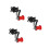 3Pcs Universal Motorcycle Chain Tensioner Tool Durable Black 6