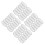 48Pcs Silver Stainless Steel Sprouting Jar Screen Lids Wide Mouth 9