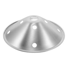 Stainless Steel Serving Cone Plate for Sashimi and Hotpot