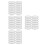 48Pcs Silver Stainless Steel Sprouting Jar Screen Lids Wide Mouth 5