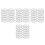 48Pcs Silver Stainless Steel Sprouting Jar Screen Lids Wide Mouth 6