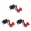 3Pcs Universal Motorcycle Chain Tensioner Tool Durable Black 10