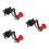 3Pcs Universal Motorcycle Chain Tensioner Tool Durable Black 9