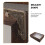 Deep Coffee Wood Display Case Shadow Box for Wedding and Keepsakes 8