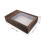 Deep Coffee Wood Display Case Shadow Box for Wedding and Keepsakes 3