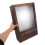 Deep Coffee Wood Display Case Shadow Box for Wedding and Keepsakes 4