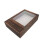 Deep Coffee Wood Display Case Shadow Box for Wedding and Keepsakes 10
