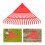 Plastic Bladhark Rood Hark Voor Blad- En Grasschoon 8