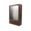 Deep Coffee Wood Display Case Shadow Box for Wedding and Keepsakes 9