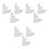 9Pcs Portable Acrylic Sewing Templates for Fabric Xmas Patchwork Decor 5