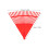 Plastic Bladhark Rood Hark Voor Blad- En Grasschoon 2
