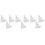 9Pcs Portable Acrylic Sewing Templates for Fabric Xmas Patchwork Decor 7