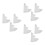 9Pcs Portable Acrylic Sewing Templates for Fabric Xmas Patchwork Decor 8