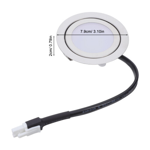 1Ampoule LED Sous- Argent Mat Pièce Doux Cuisine 2