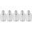 5Pcs Compact Silver Gas Sensor Outer Shielding Durable Aluminum Case 11