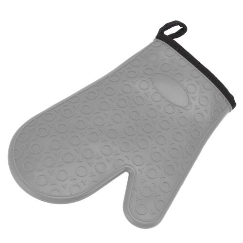 Grau Silikon-Ofenhandschuh, 134 g / 4,7 oz, Baumwollfutter 1