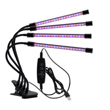 Solar Light LED Grow Light USB LED Plant Lamp Full Spectrum Phyto Lamp Indoor Vegetable Flower Seedlings Waterproof 36W