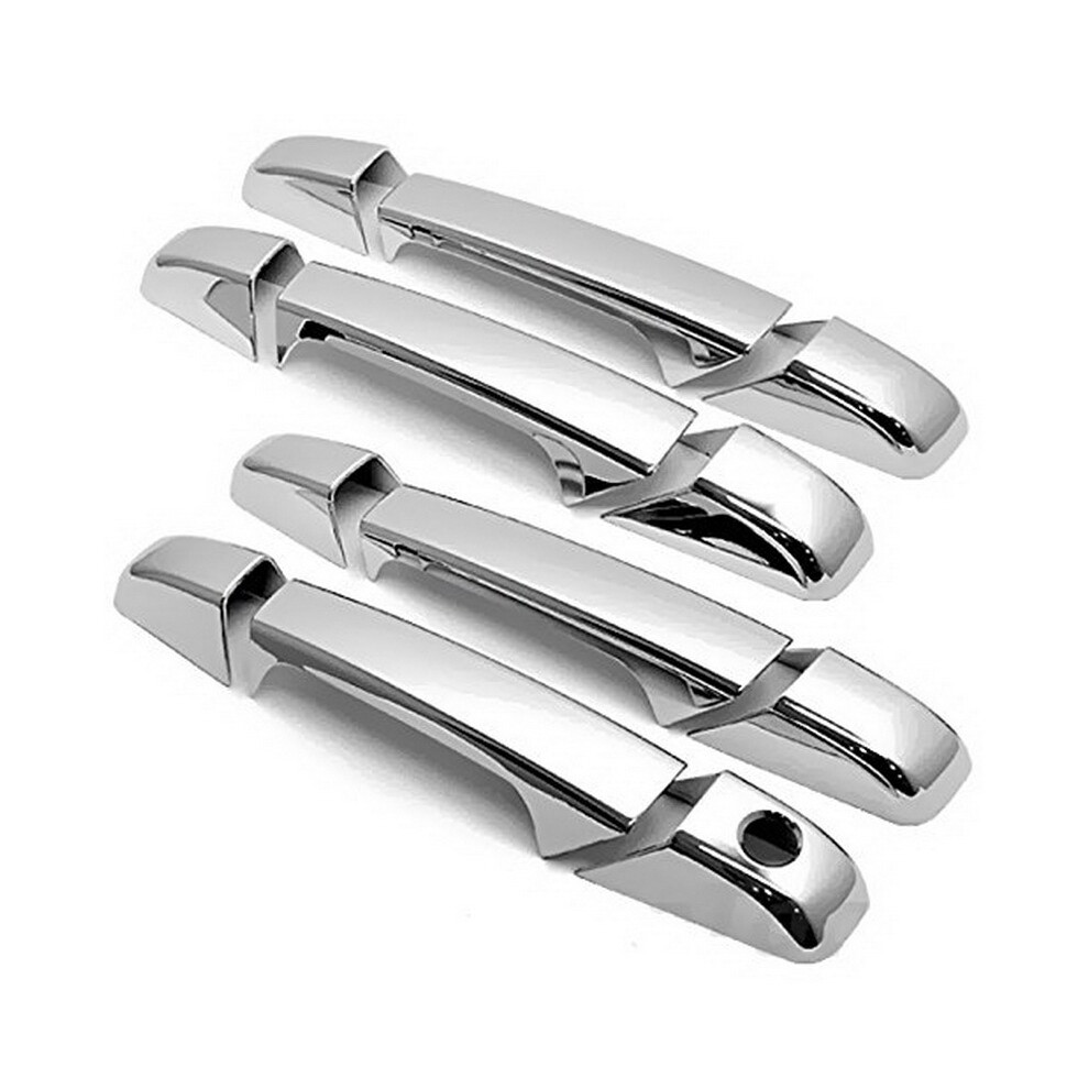 Abs Chrome Outside Door Handle Cover Trims For Chevy Silverado Sierra 1500/2500/3500 Yukon Xl Escalade Light 6031787692366