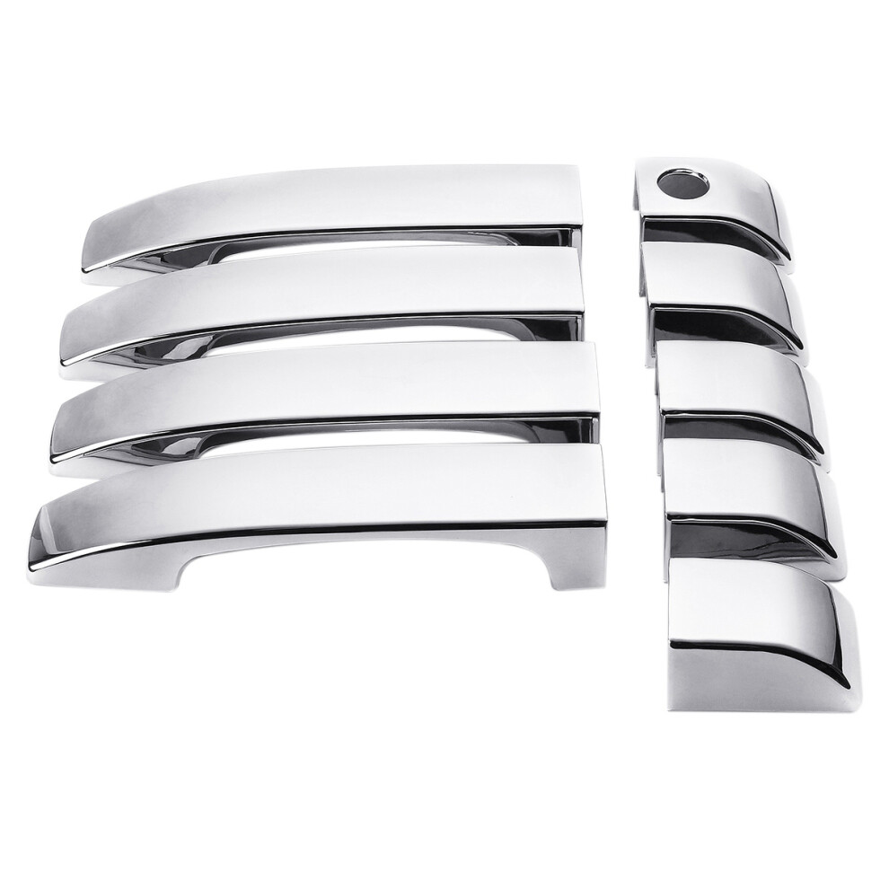 9Pcs Set For L322 - 2002-2013 Abs Chrome 4 Door Handle Covers 6032065350312