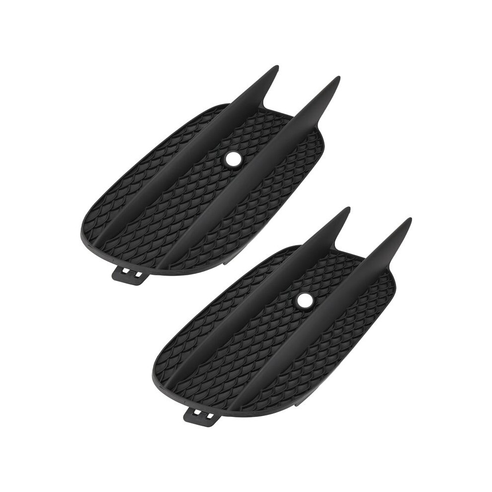 2X Car Front Bumper Fog Grill Grille Cover For E Class W213 E200 E260 16-20 A2138856800 A2138856700 Light 6031910152644